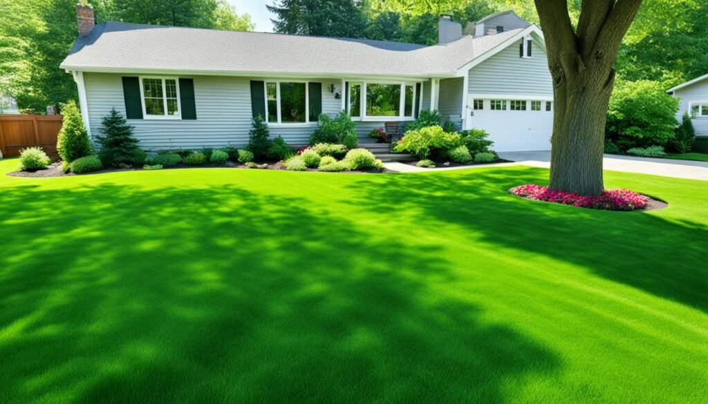 adding grass for home resale value