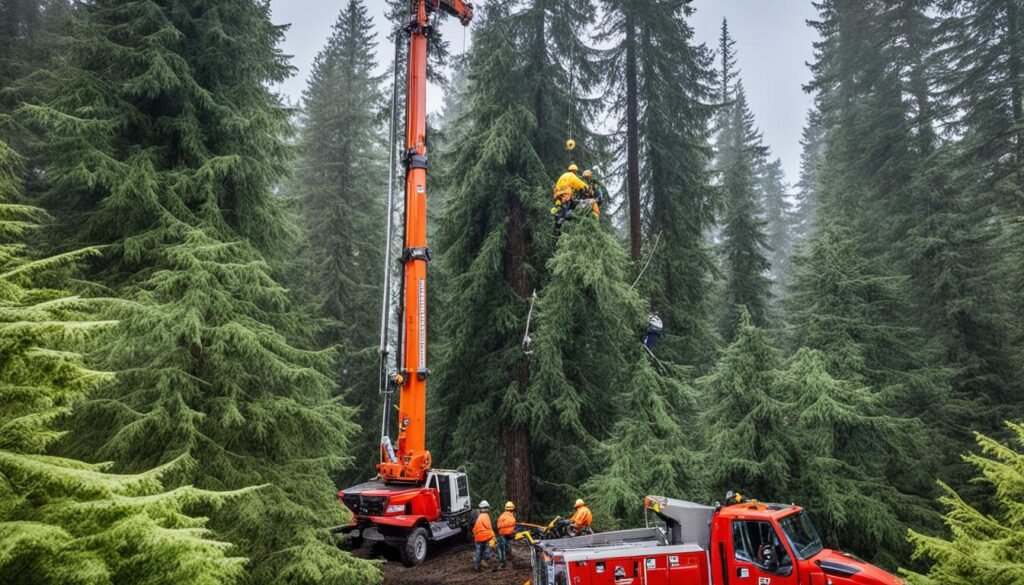 emergency tree removal in the Pacific Northwest