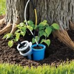 how to install a drip system for trees