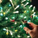 how to install christmas lights on a tree