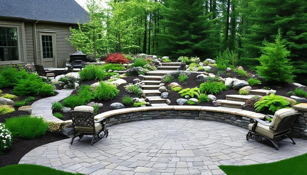 landscaping and hardscaping
