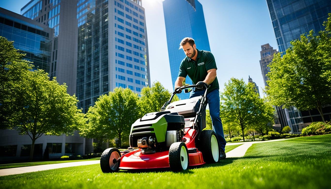 lawn care for business