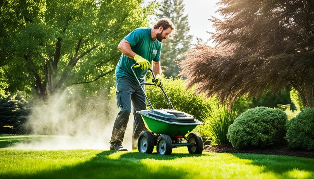 Landscaping work environment