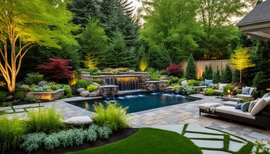 backyard oasis