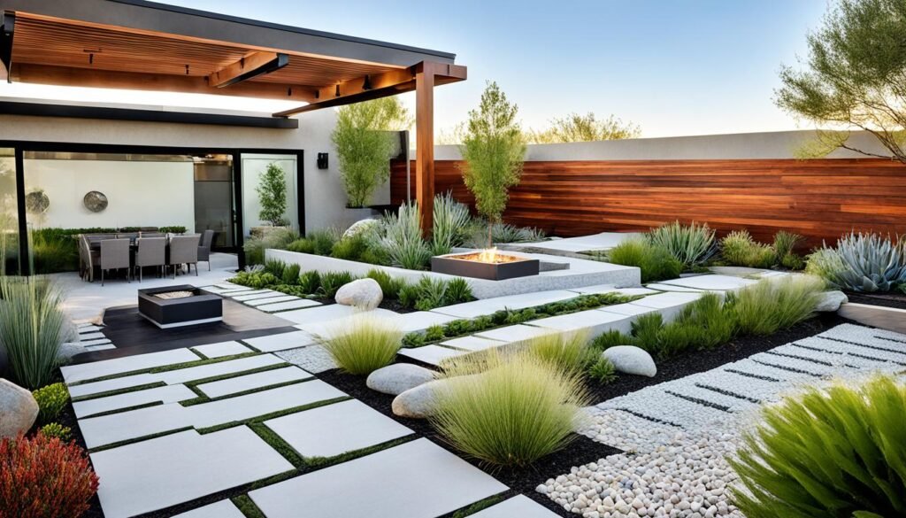 contemporary landscape design irvine