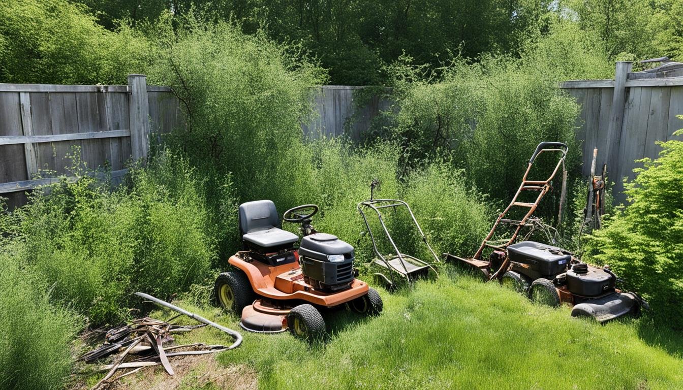 how to landscape an overgrown yard