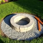 installing backyard fire pit